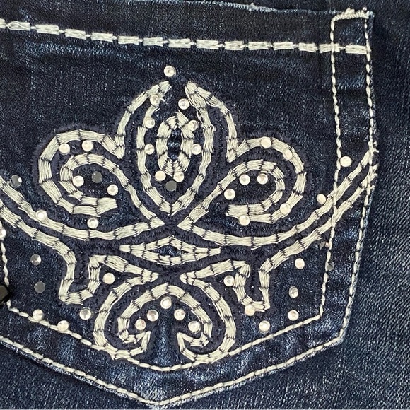 M Jeans Blue Jeans with Tapered Leg and Fading - Picture 7 of 11